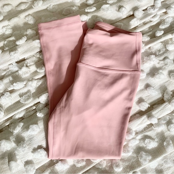 | high-performance soft pink compression workout legging | - Picture 5 of 9